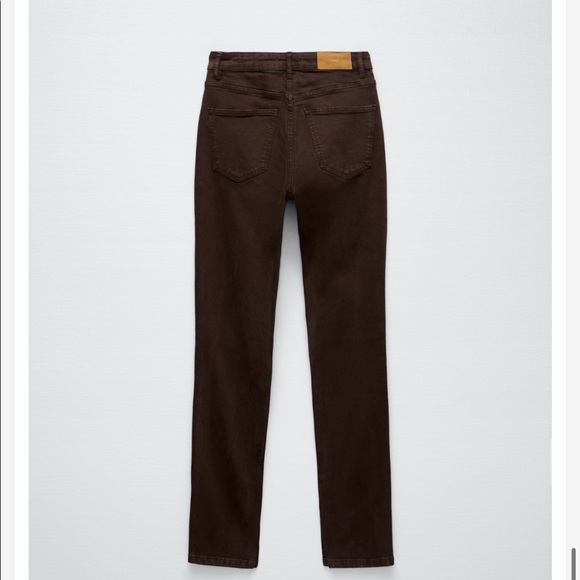 ZARA BROWN JEANS - Picture 10 of 11